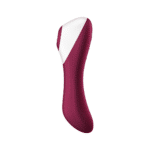Satisfyer Luftdruckvibrator – G Punkt Vibrator – Dual Crush – Einführbarer Doppelter Luftdruckvibrator – Weinrot Satisfyer – Bild 2