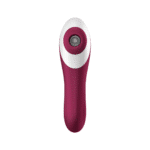 Satisfyer Luftdruckvibrator – G Punkt Vibrator – Dual Crush – Einführbarer Doppelter Luftdruckvibrator – Weinrot Satisfyer – Bild 3