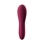 Satisfyer Luftdruckvibrator – G Punkt Vibrator – Dual Crush – Einführbarer Doppelter Luftdruckvibrator – Weinrot Satisfyer – Bild 4
