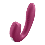 Satisfyer Luftdruck Vibrator – Doppelvibrator – Sunray - Einführbarer doppelter Luftdruck Vibrator - Berry Satisfyer – Bild 3