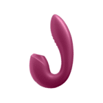 Satisfyer Luftdruck Vibrator – Doppelvibrator – Sunray - Einführbarer doppelter Luftdruck Vibrator - Berry Satisfyer – Bild 2
