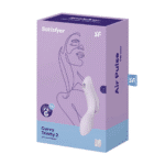 Satisfyer Luftdruck Vibrator | G Punkt Vibrator | Curvy Trinity 2 | Einführbarer Luftdruck Vibrator Satisfyer