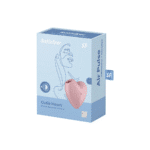 Satisfyer Luftdruck Vibrator – Klitorisstimulator – Cutie Heart - Air Pulse Stimulator en Vibratie - Licht Satisfyer