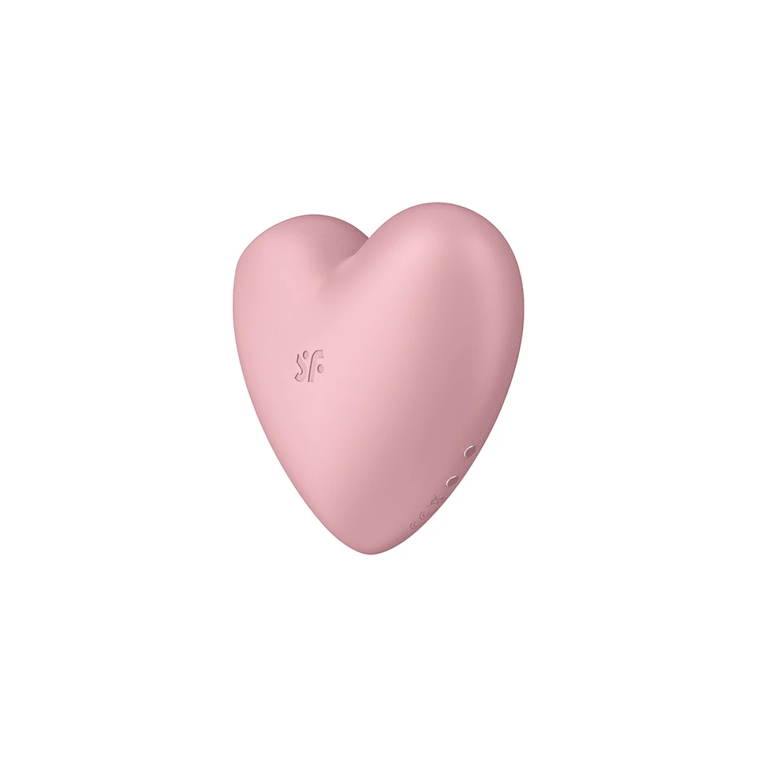 Satisfyer Luftdruck Vibrator – Klitorisstimulator – Cutie Heart - Air Pulse Stimulator en Vibratie - Licht Satisfyer – Bild 3