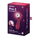 Satisfyer Pro 2 Generation 3 mit Liquid Air und Connect App, schwarz