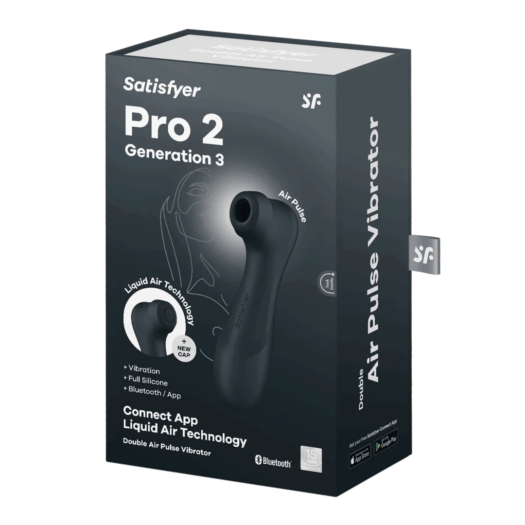 Satisfyer Pro 2 Generation 3 mit Liquid Air und Connect App, schwarz – Bild 7