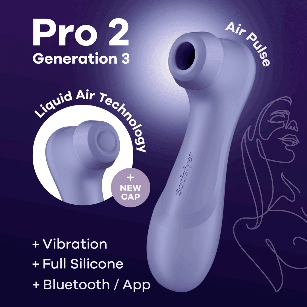 Satisfyer Pro 2 Generation 3 mit Liquid Air und Connect App, schwarz – Bild 18