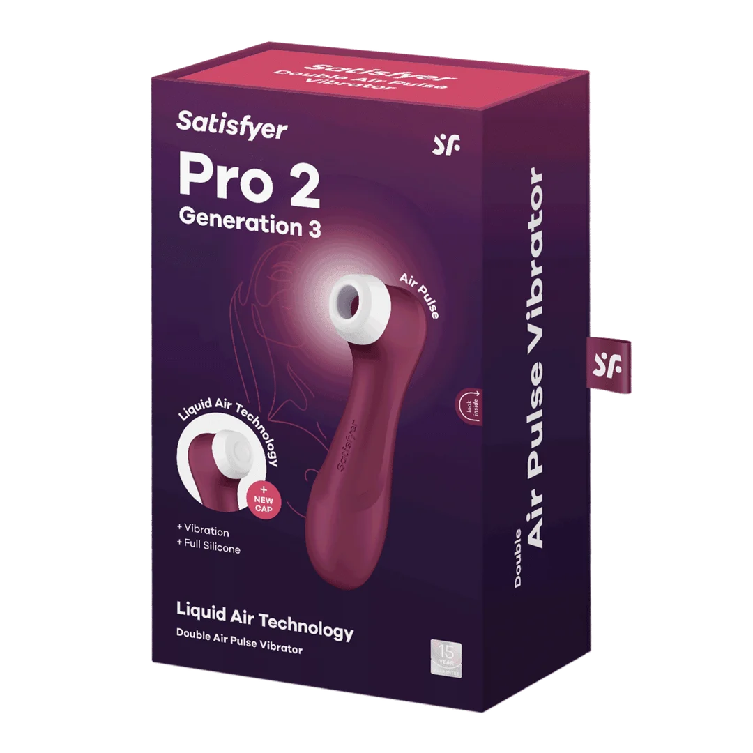 Satisfyer Pro 2 Generation 3 Liquid Air schwarz