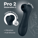 Satisfyer Pro 2 Generation 3 Liquid Air schwarz – Bild 12