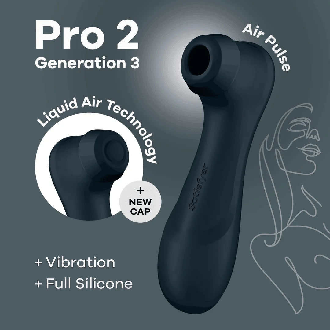 Satisfyer Pro 2 Generation 3 Liquid Air schwarz – Bild 12