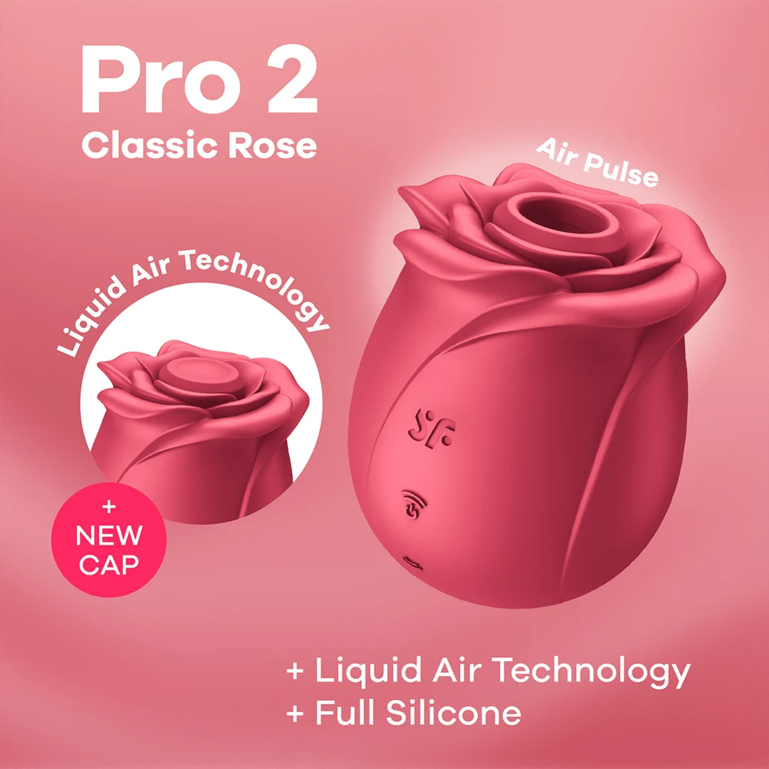 Satisfyer Pro 2 Classic Blossom Rot – Bild 5