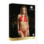 Verführerisches Dessous Set im Schneeflocken Engel Look für jede Kurve - Le Desir