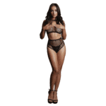 Dessous Set mit Netzeinsätzen und Keyhole Detail für eine verführerische Silhouette - LIN – Bild 34
