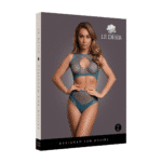 Dessous Set mit Netzeinsätzen und Keyhole Detail für eine verführerische Silhouette - LIN – Bild 25