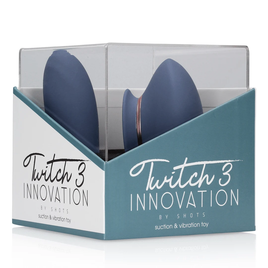 INN003BLU-2 Klitorisstimulator mit Saugfunktion – Tester (Name) Innovation by Shots – Bild 1
