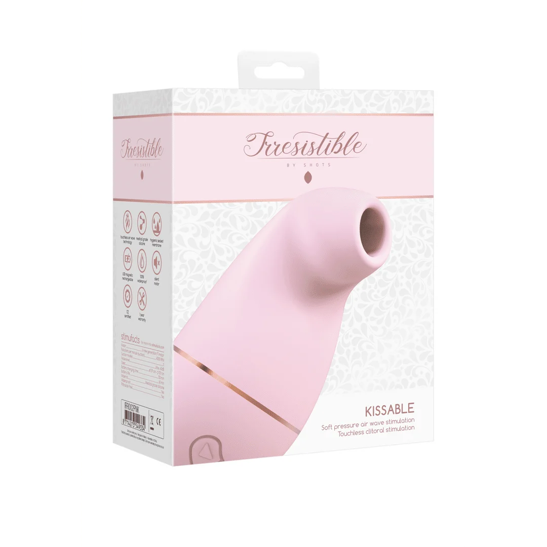 Luftdruckvibrator – Klitorisstimulator – Kissable Saugvibrator Irresistible by Shots – Bild 7