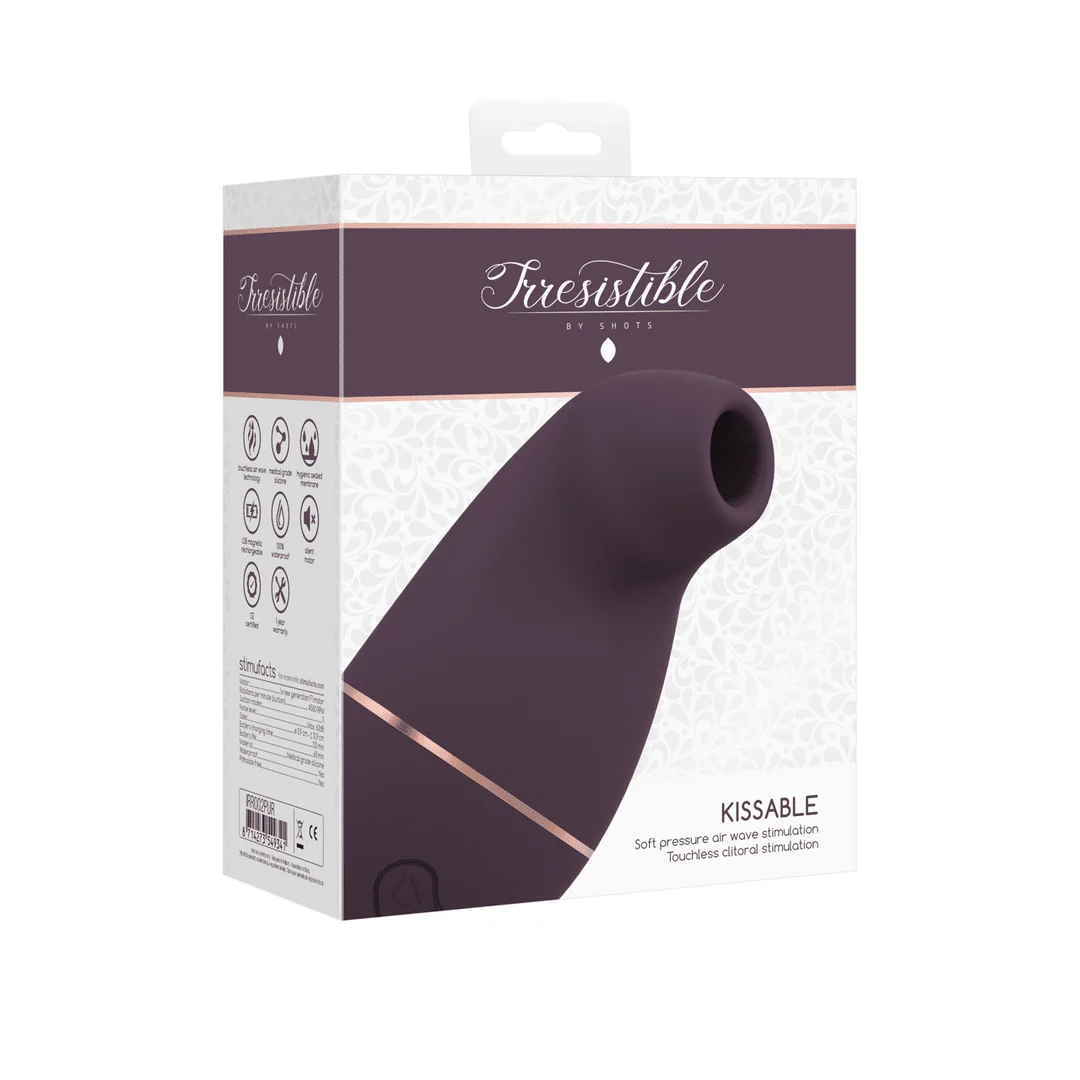 Luftdruckvibrator – Klitorisstimulator – Kissable Saugvibrator Irresistible by Shots – Bild 13