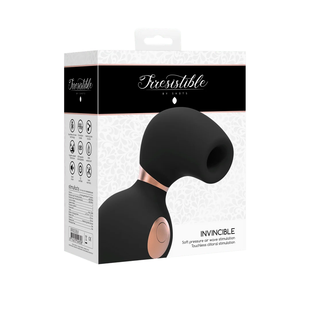Kitzler Vibrator mit 10 Geschwindigkeitsstufen | Unwiderstehlich, unbezwingbar, Rosa, Tester | Irresistible by Shots – Bild 1