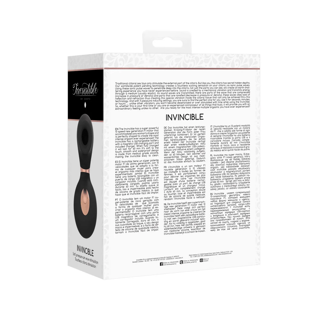 Kitzler Vibrator mit 10 Geschwindigkeitsstufen | Unwiderstehlich, unbezwingbar, Rosa, Tester | Irresistible by Shots – Bild 7