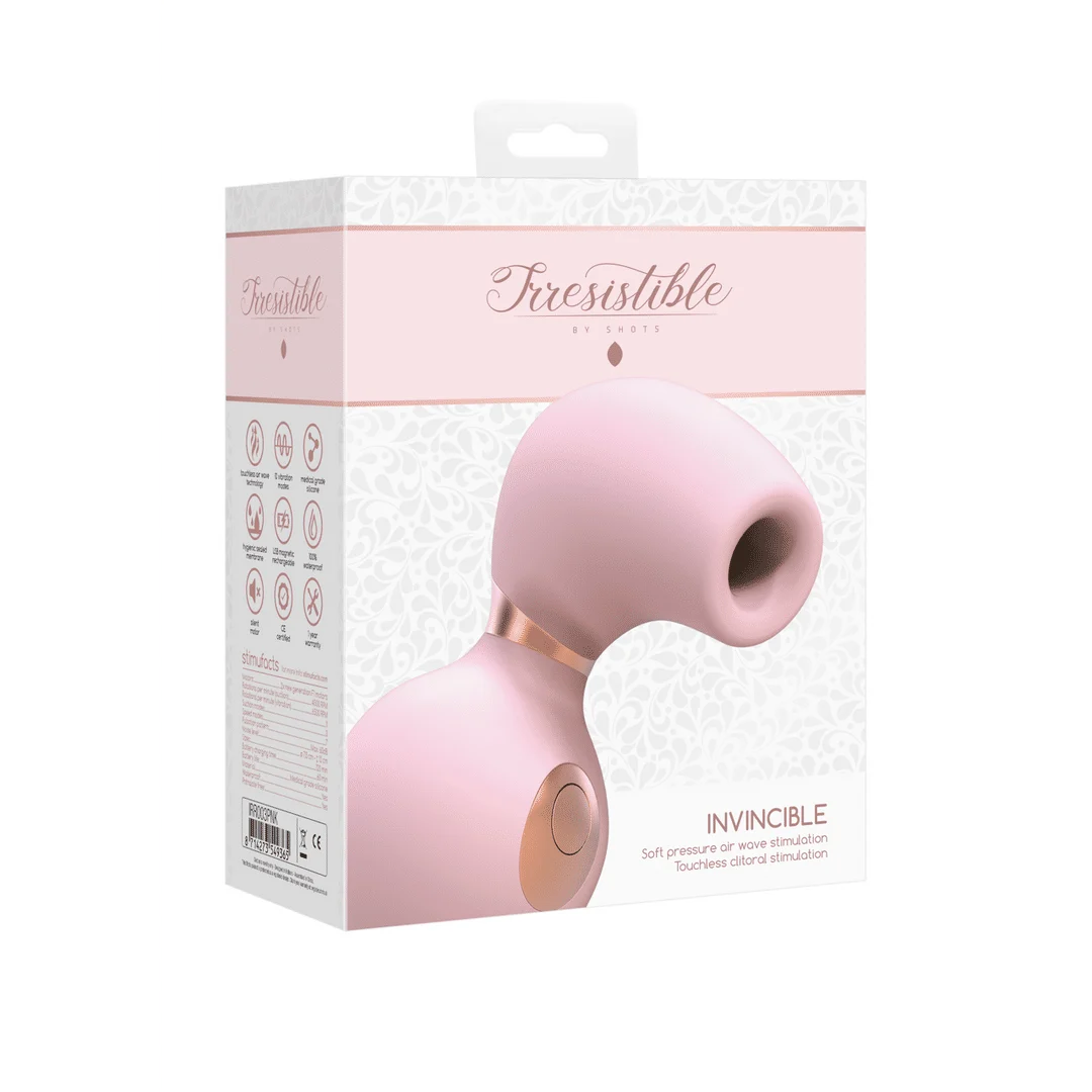 Kitzler Vibrator mit 10 Geschwindigkeitsstufen | Unwiderstehlich, unbezwingbar, Rosa, Tester | Irresistible by Shots – Bild 12