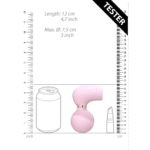 Kitzler Vibrator mit 10 Geschwindigkeitsstufen | Unwiderstehlich, unbezwingbar, Rosa, Tester | Irresistible by Shots – Bild 6