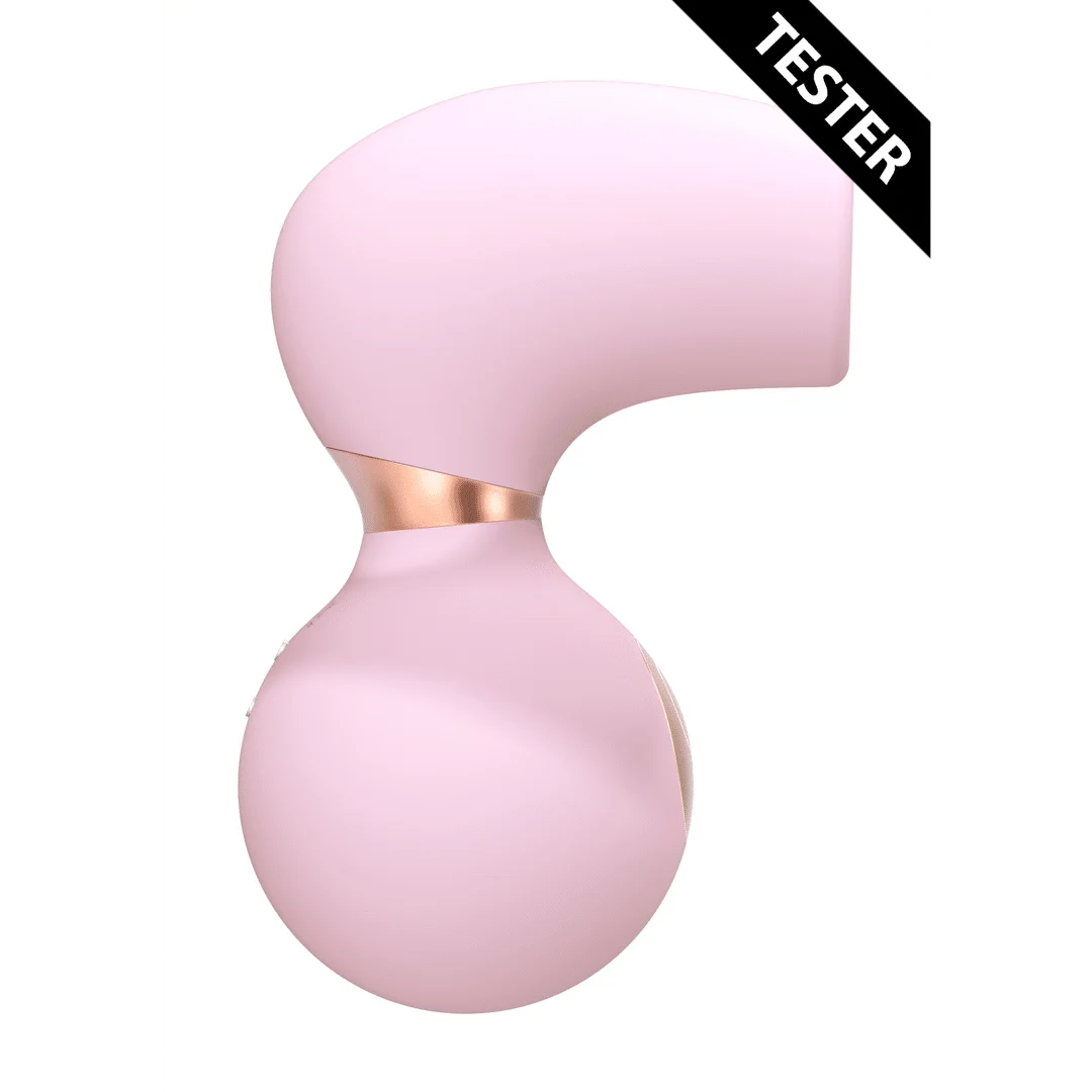 Kitzler Vibrator mit 10 Geschwindigkeitsstufen | Unwiderstehlich, unbezwingbar, Rosa, Tester | Irresistible by Shots – Bild 2