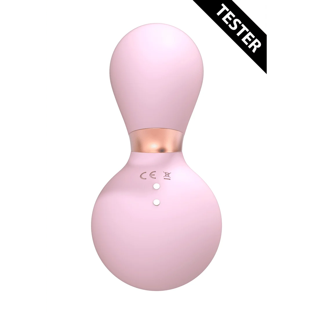 Kitzler Vibrator mit 10 Geschwindigkeitsstufen | Unwiderstehlich, unbezwingbar, Rosa, Tester | Irresistible by Shots – Bild 3