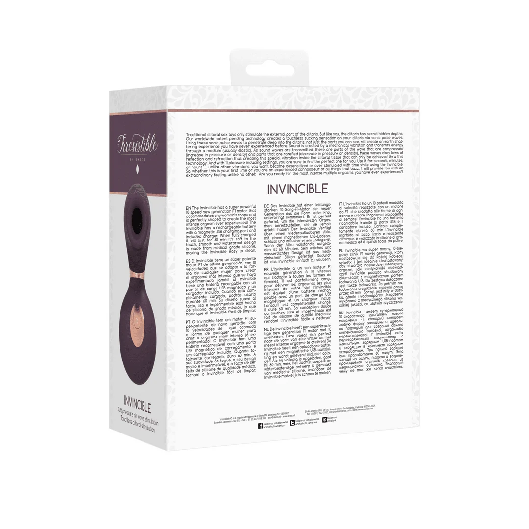Kitzler Vibrator mit 10 Geschwindigkeitsstufen | Unwiderstehlich, unbezwingbar, Rosa, Tester | Irresistible by Shots – Bild 19
