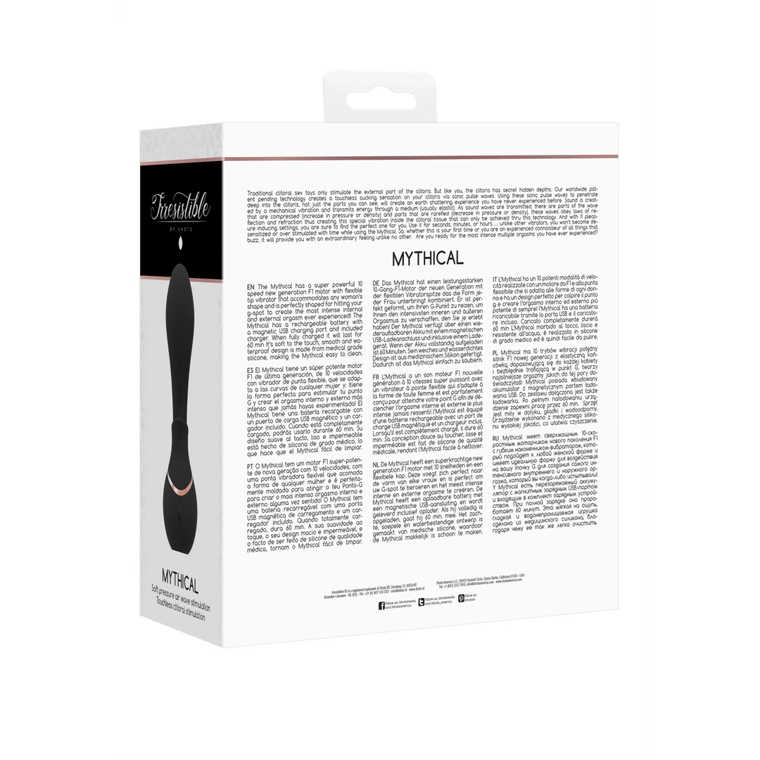 G Punkt Vibrator mit 10 Geschwindigkeitsstufen – Mythical Irresistible by Shots – Bild 7