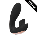 G Punkt Vibrator mit 10 Vibrationsmodi – Schwarzer Tester Irresistible by Shots – Bild 5