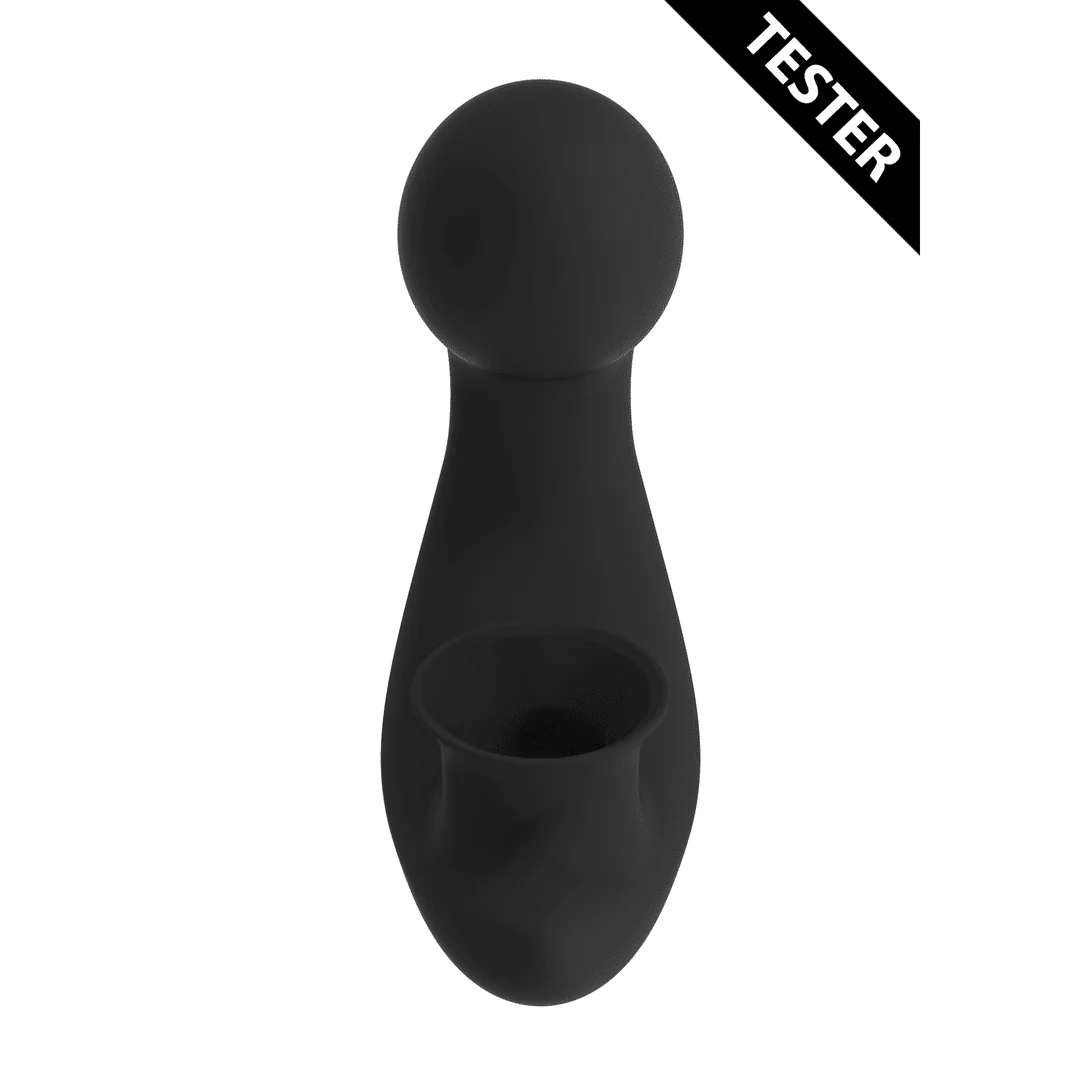 IRR005BLKTEST-5 G Punkt Vibrator mit 10 Vibrationsmodi – Schwarzer Tester Irresistible by Shots – Bild 1