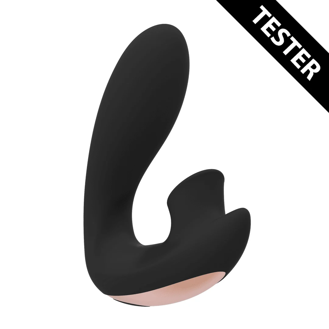 G Punkt Vibrator mit 10 Vibrationsmodi – Schwarzer Tester Irresistible by Shots – Bild 5