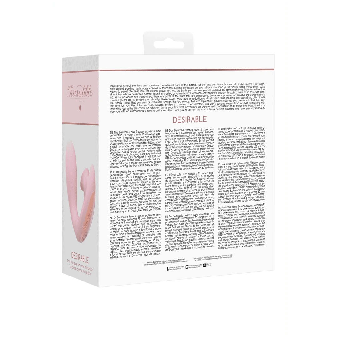 G Punkt Vibrator mit 10 Vibrationsmodi – Schwarzer Tester Irresistible by Shots – Bild 13