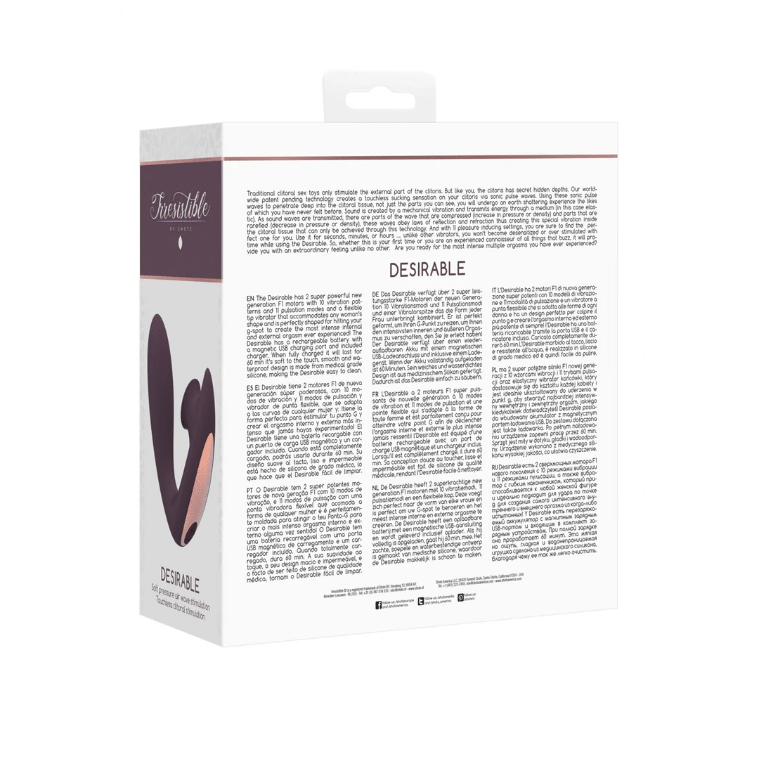 G Punkt Vibrator mit 10 Vibrationsmodi – Schwarzer Tester Irresistible by Shots – Bild 19