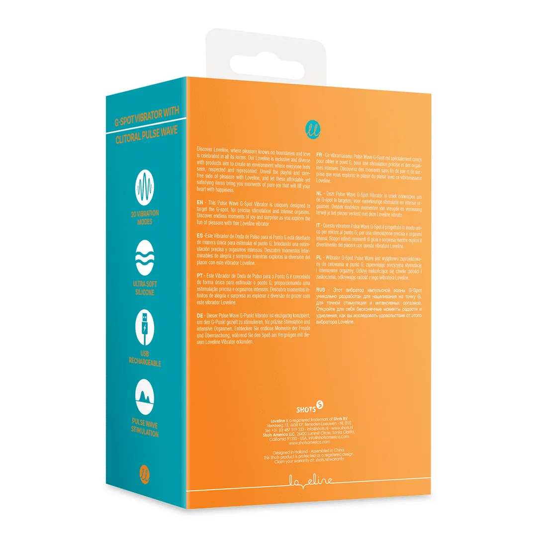 G Punkt Vibrator mit klitoralen Pulswellen – Tester Loveline by Shots – Bild 8