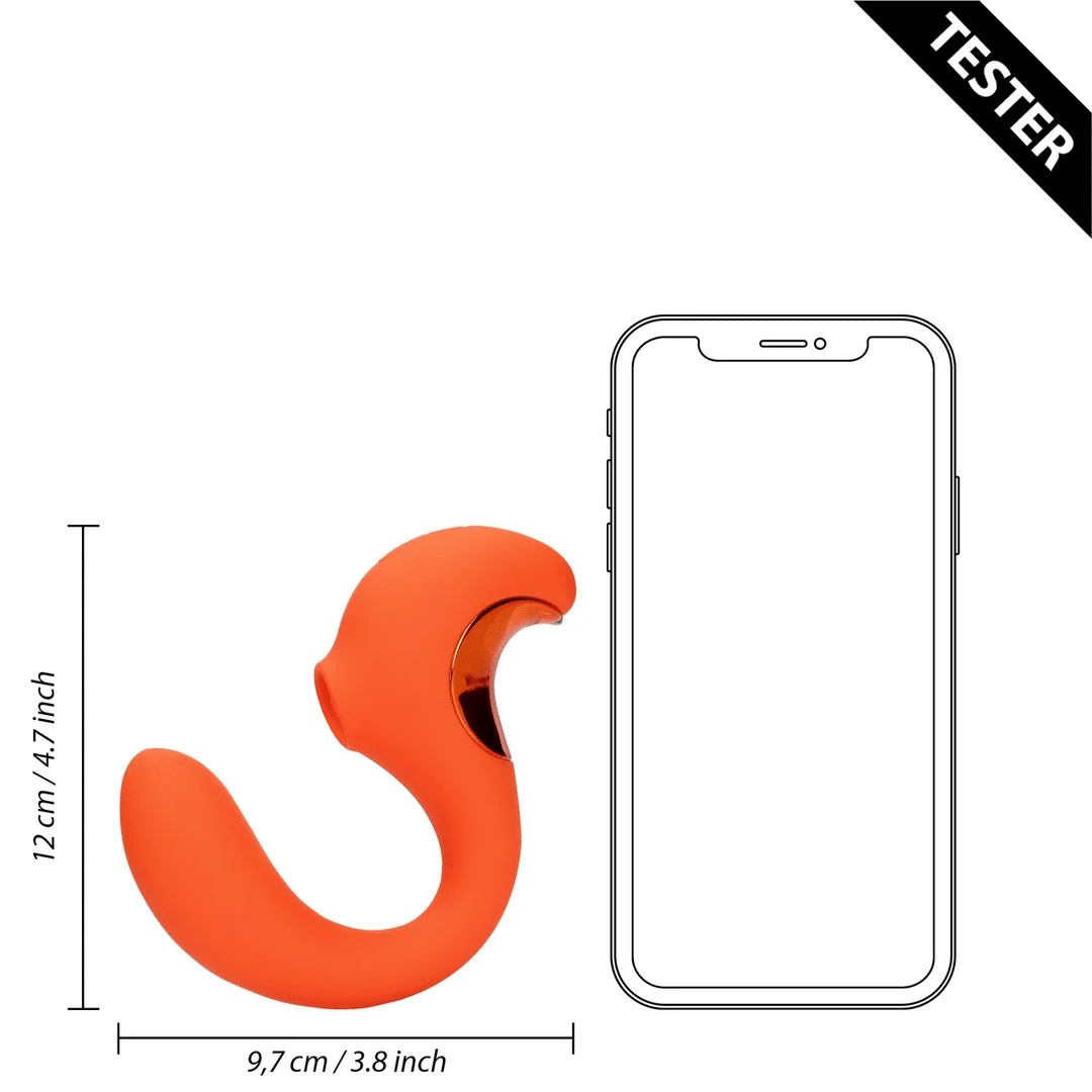 G Punkt Vibrator mit klitoralen Pulswellen – Tester Loveline by Shots – Bild 5