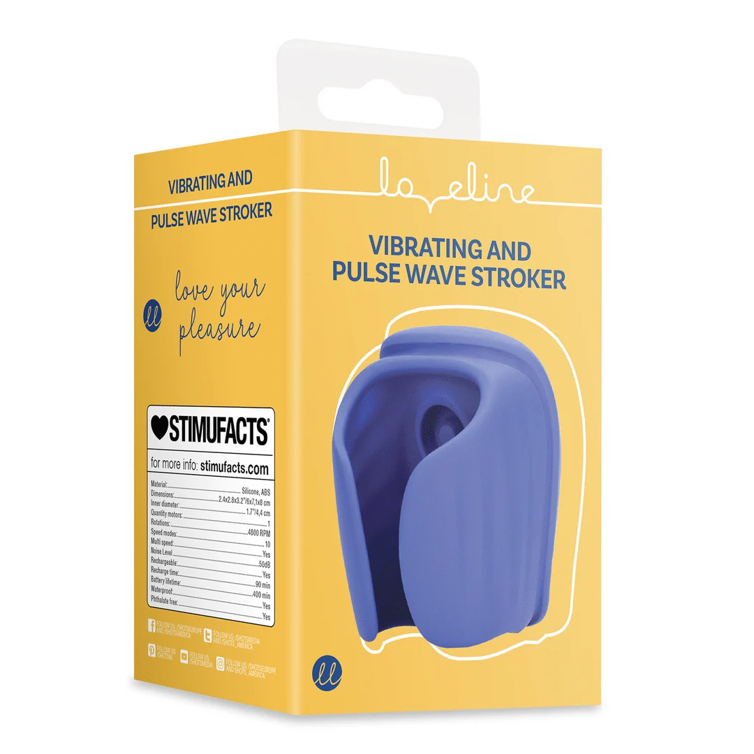 Luftdruckvibrator – Klitorisstimulator – Vibrations und Pulswellen Stroker - Midnight Hour Loveline by Shots