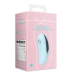 Klitorisvibrator mit Pulswellenstimulation – Arctic Blue Loveline by Shots – Bild 6