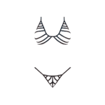 Schwarzes BH und G String Set mit Riemen – Bild 16