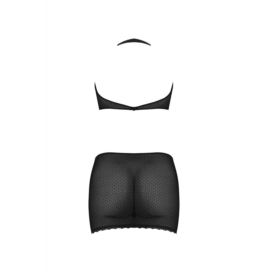 Magic Silk Neckholdertop und Minirock aus Punktetüll – Bild 17