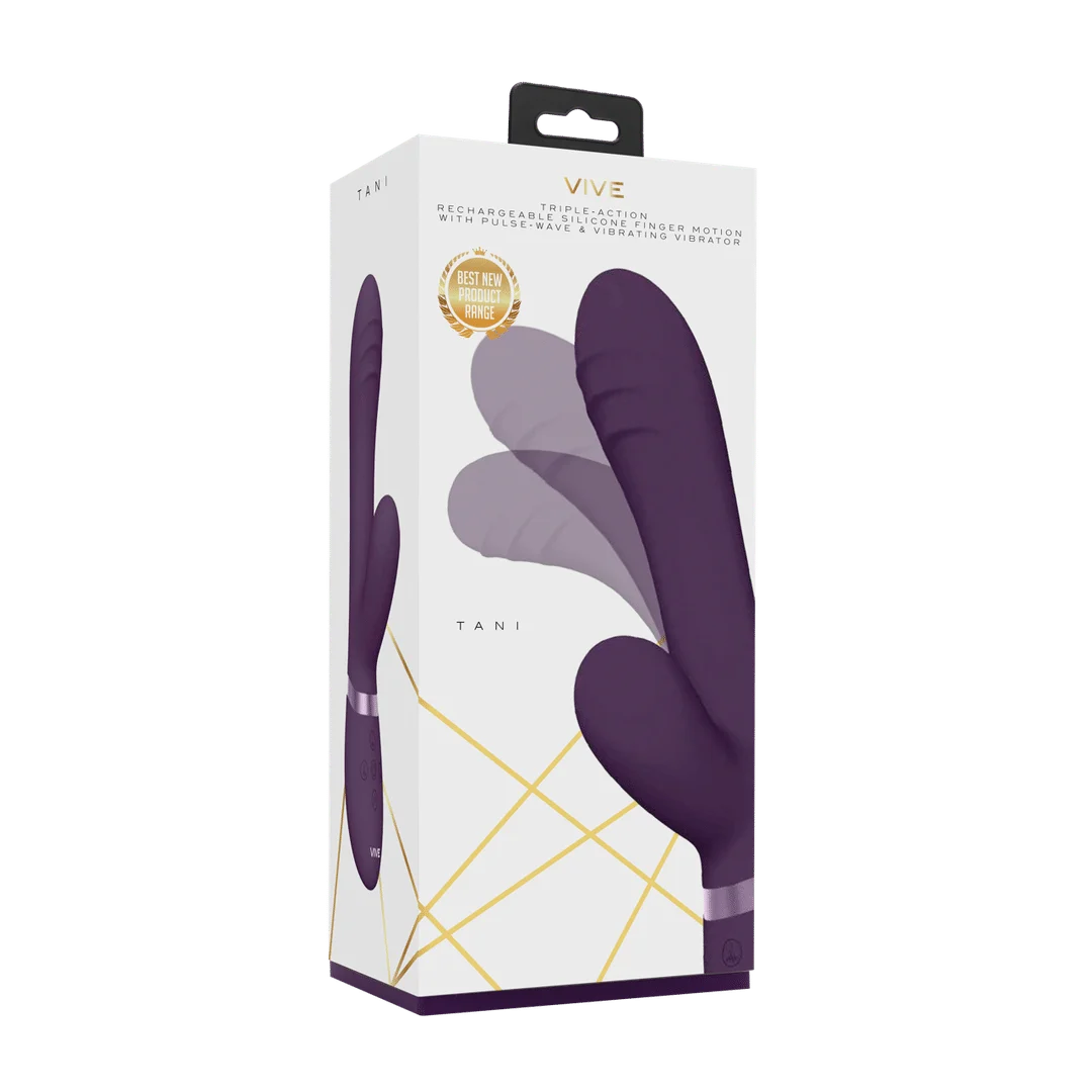 Luftdruck Vibrator – G Punkt Vibrator – Tani Finger Motion mit Pulse Wave Vibrator VIVE by Shots – Bild 7
