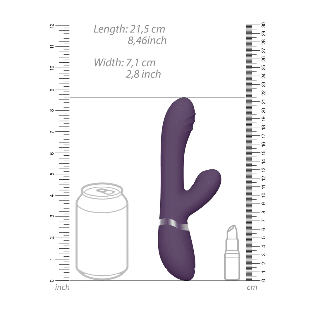 Luftdruck Vibrator – G Punkt Vibrator – Tani Finger Motion mit Pulse Wave Vibrator VIVE by Shots – Bild 12