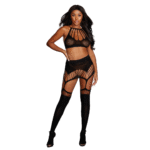 Straps Set mit nahtloser High Neck Bralette als Dessous Look – Dreamgirl – Bild 4