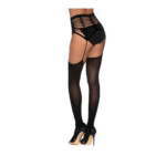 Netzstrumpfhose im Strapslook für einen verführerischen Dessousstil – Dreamgirl
