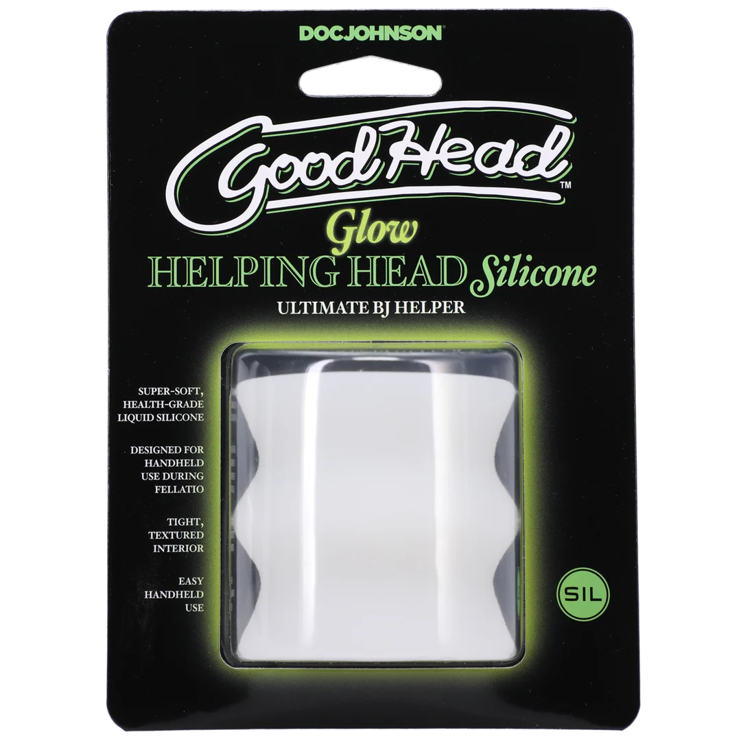 0682-28-CD-2 Glow Helping Head Silikon Stroker – Bild 1
