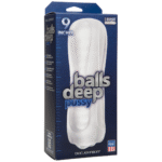 Vaginal Masturbator mit stimulierenden Massageperlen – 9 / 22 cm