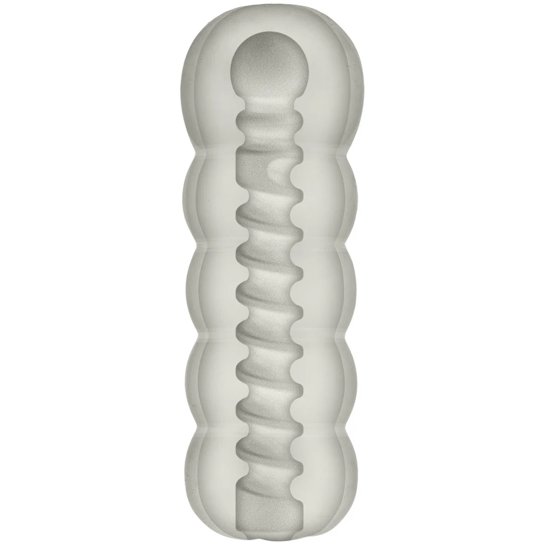 Anal Masturbator mit Spiralrippen – 9 / 22 cm – Bild 4