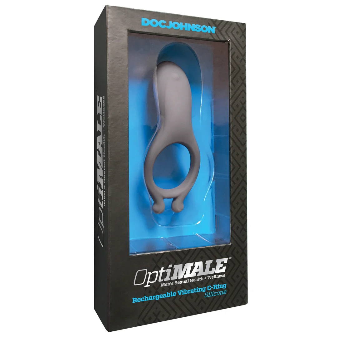 0690-31-BX-2 Doc Johnson OptiMALE aufladbarer vibrierender Cockring – Bild 1