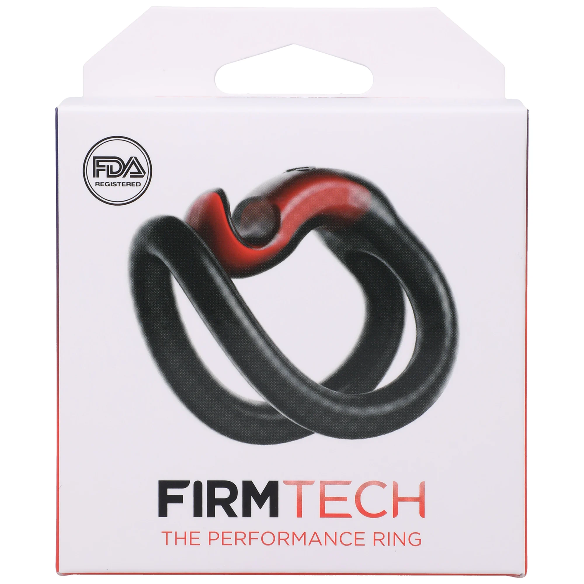 0991-90-BX-2 Nicht vibrierender Cockring mit asymmetrischem Haken und Ösen Design – Display mit 4 Stück – Bild 1