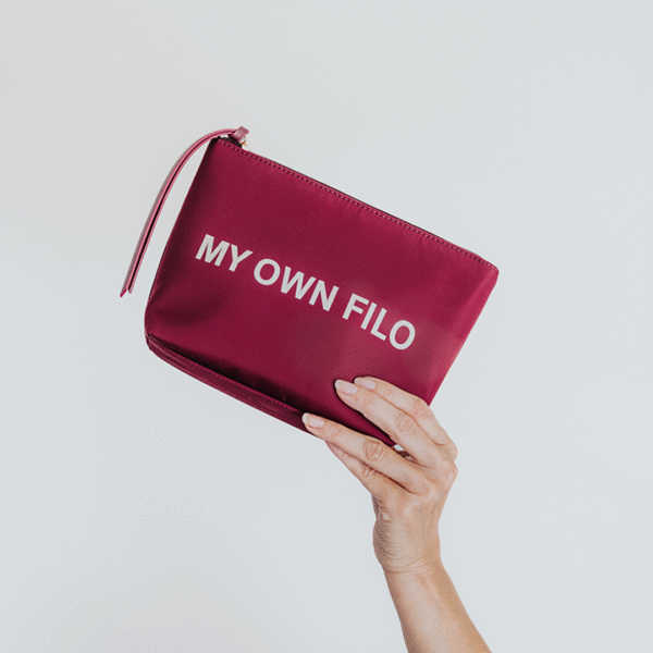 My Own Filo Kosmetiktasche lila